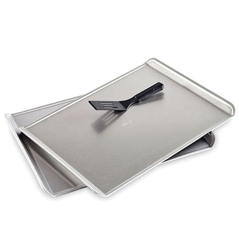 pampered chef metal cookie sheet|10 x 15 cookie sheet.